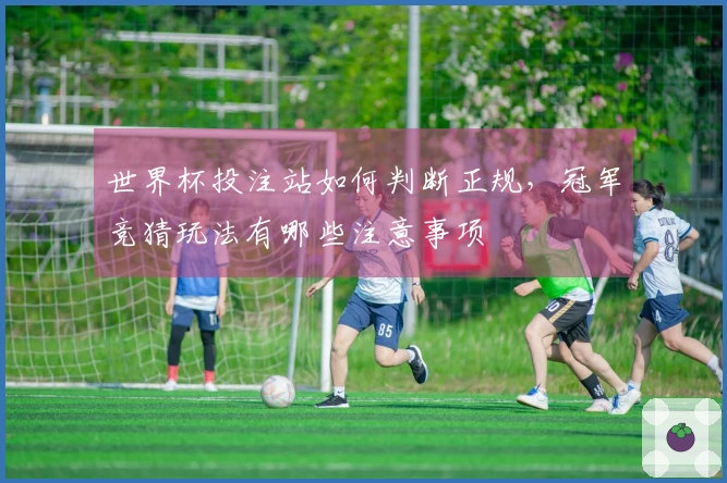 世界杯投注站如何判断正规，冠军竞猜玩法有哪些注意事项